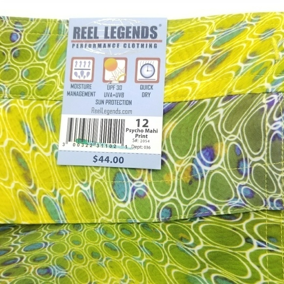 REEL LEGENDS JUNIOR SHORT SZ.12 - Picture 2 of 7